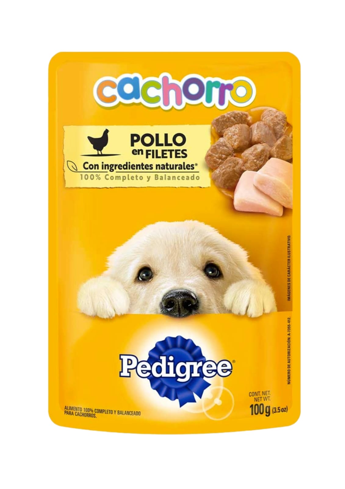 Pedigree cachorros pollo