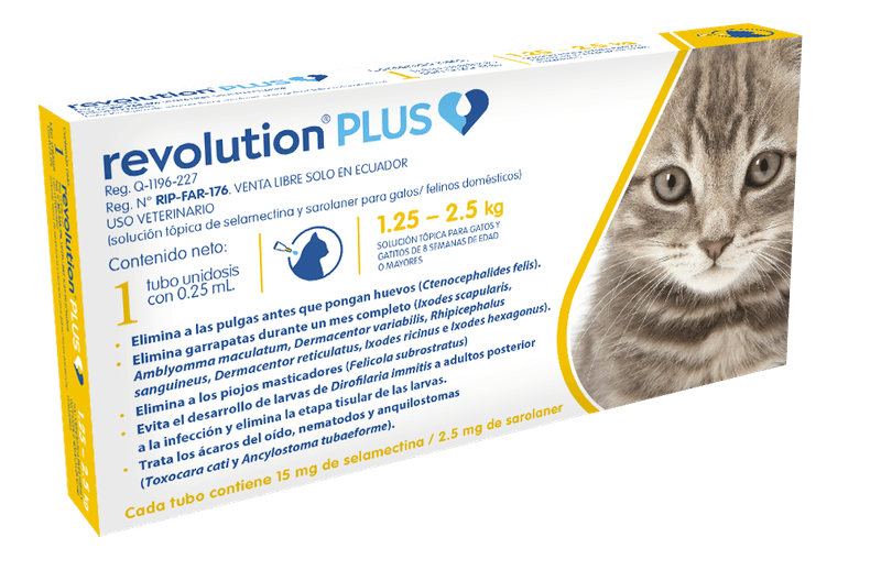 Antiparasitario gatos