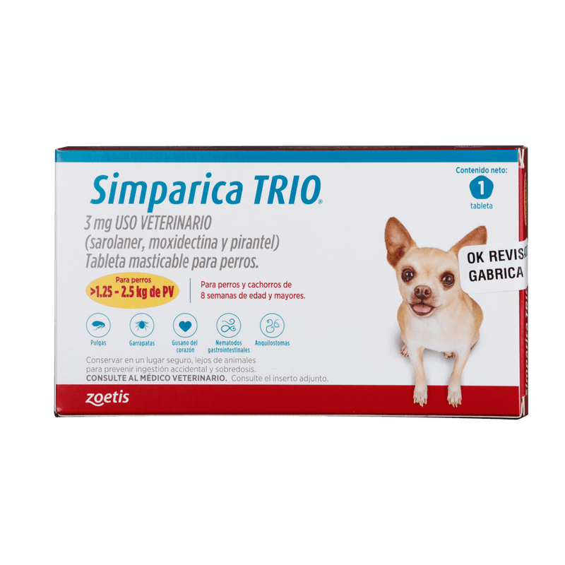 Antiparasitario para Perro